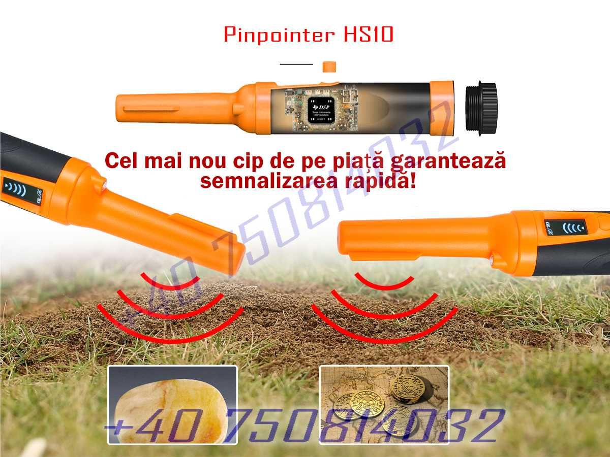 Detector de Metale Pinpointer Alarma Sonora Vibratii Pointer HS10