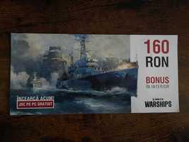 World of Warships BONUS 160RON
