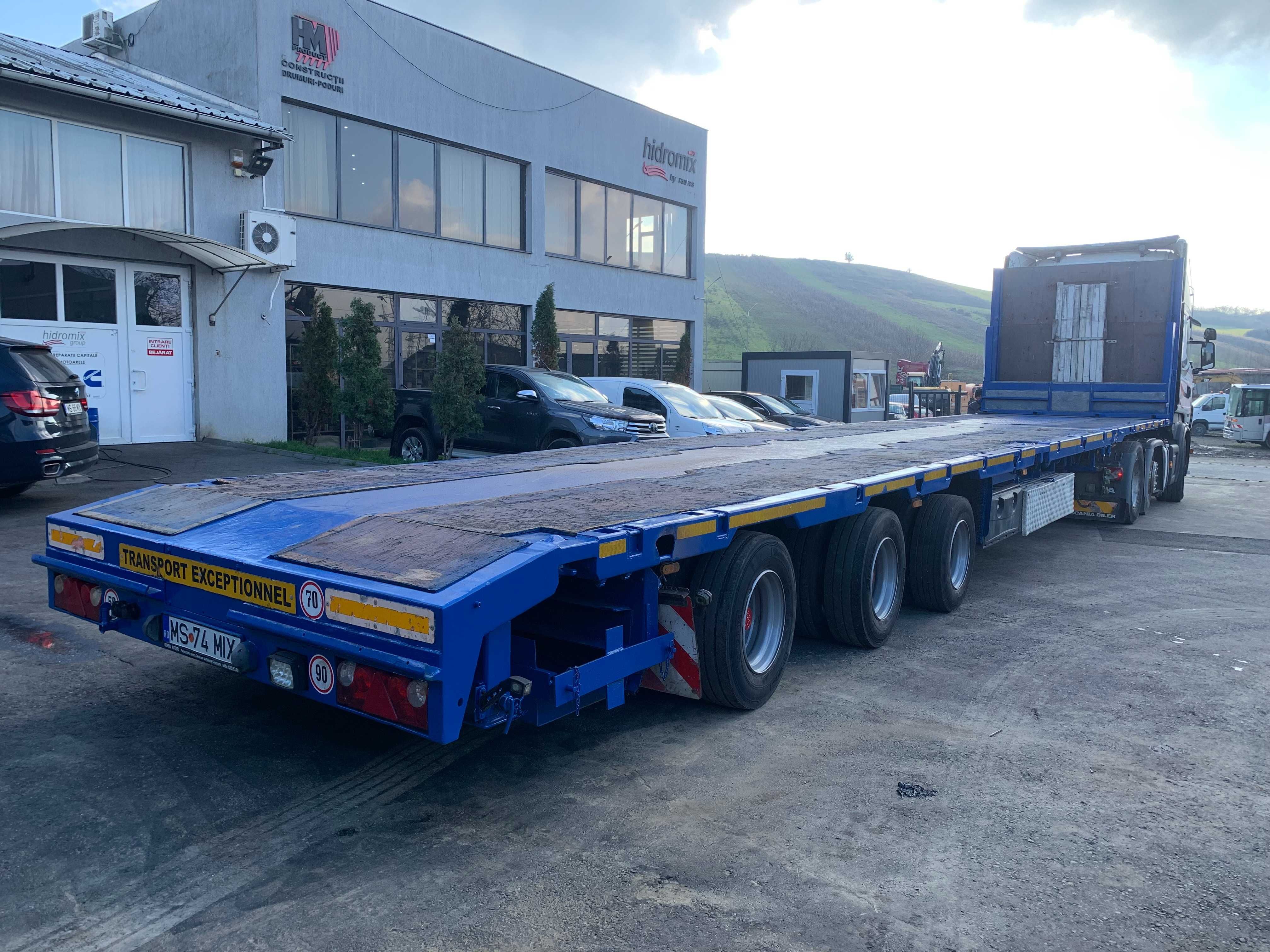 Trailer Extensibil Meusburger - Telesattel Anul Fabricatiei 11/2007