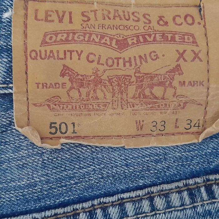 Джинсы Levis 501 / W33 L34