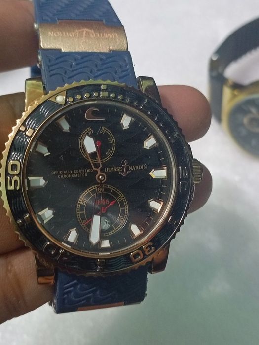 Ulysses nardin часы наручные очень хорошем состоянии
