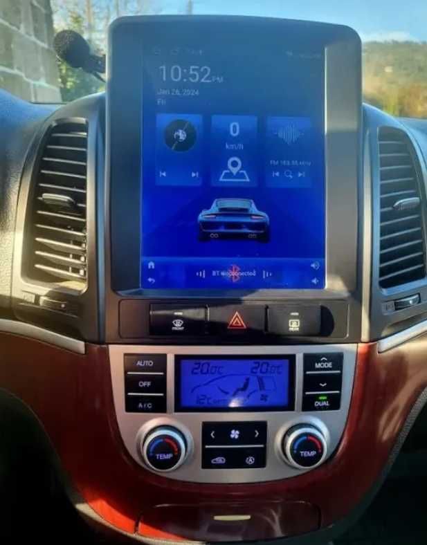 Hyundai Santa Fe 2 2006 - 2012 9.7 Мултимедия Навигация Android