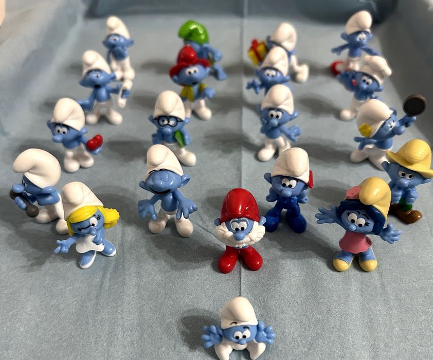 Vând ștrumfi-colecție completă 20 Ștrumfi originali Kaufland