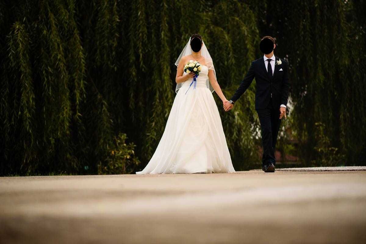 rochie de mireasa Vera Wang Textured Organza - predare in Timisoara