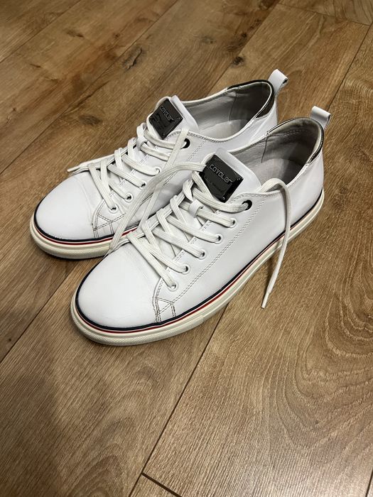 Мъжки кецове обувки естествена кожа Cavaler 42 номер носени