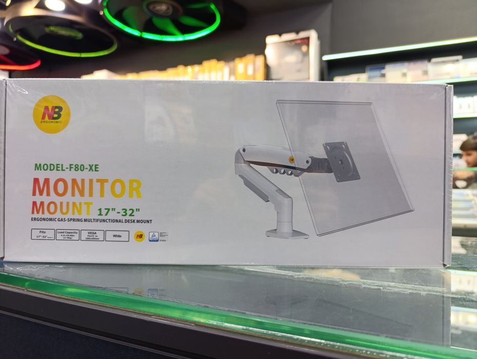 Кронштейн для монитора 17-30 ,белый