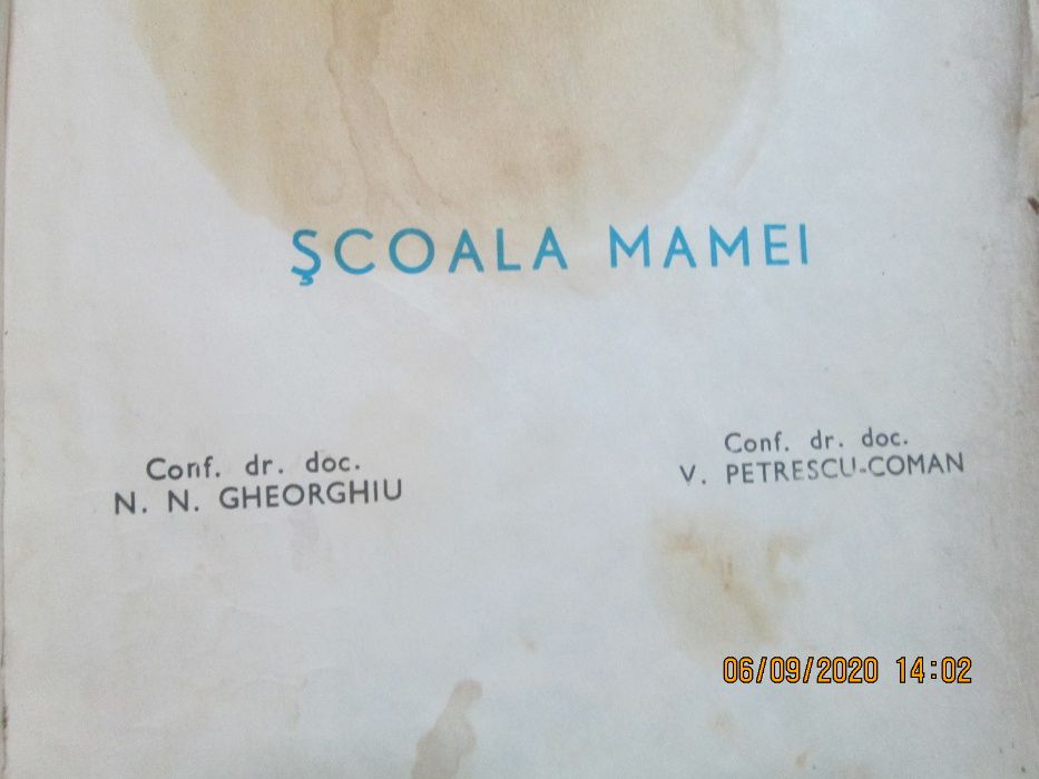 "Scoala mamei"-1969 si "Pentru tinerile mame"(1970)