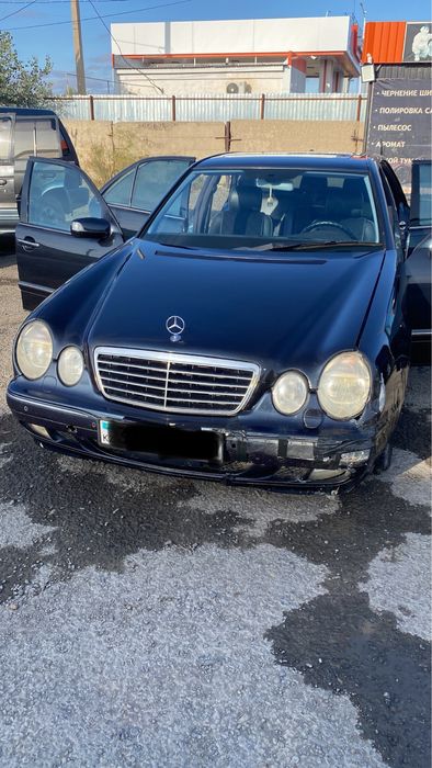 W210 бампер рестайлинг передний