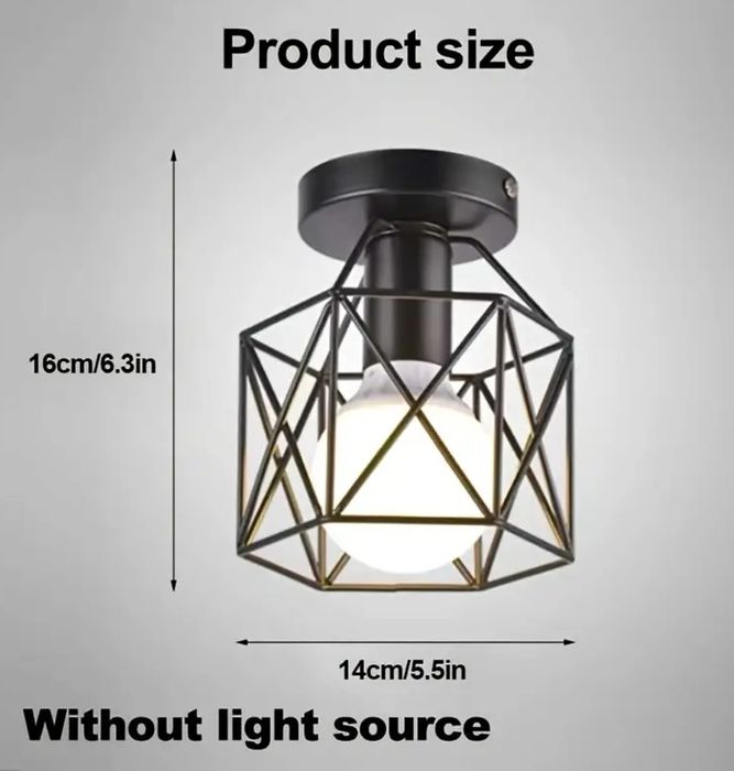 Люстра металлическая новая, стильная, красивая.