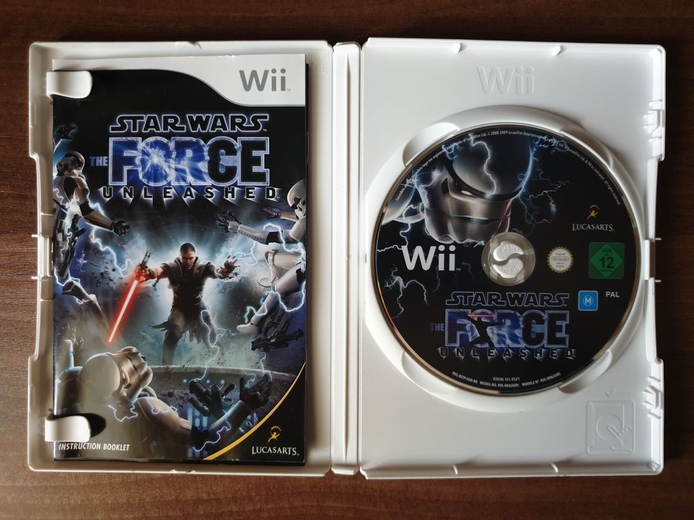 Star Wars The Force Unleashed 1 & 2 Nintendo Wii