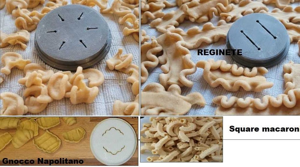 oferta 3 matrite pentru paste - Accesoriu masina electrica