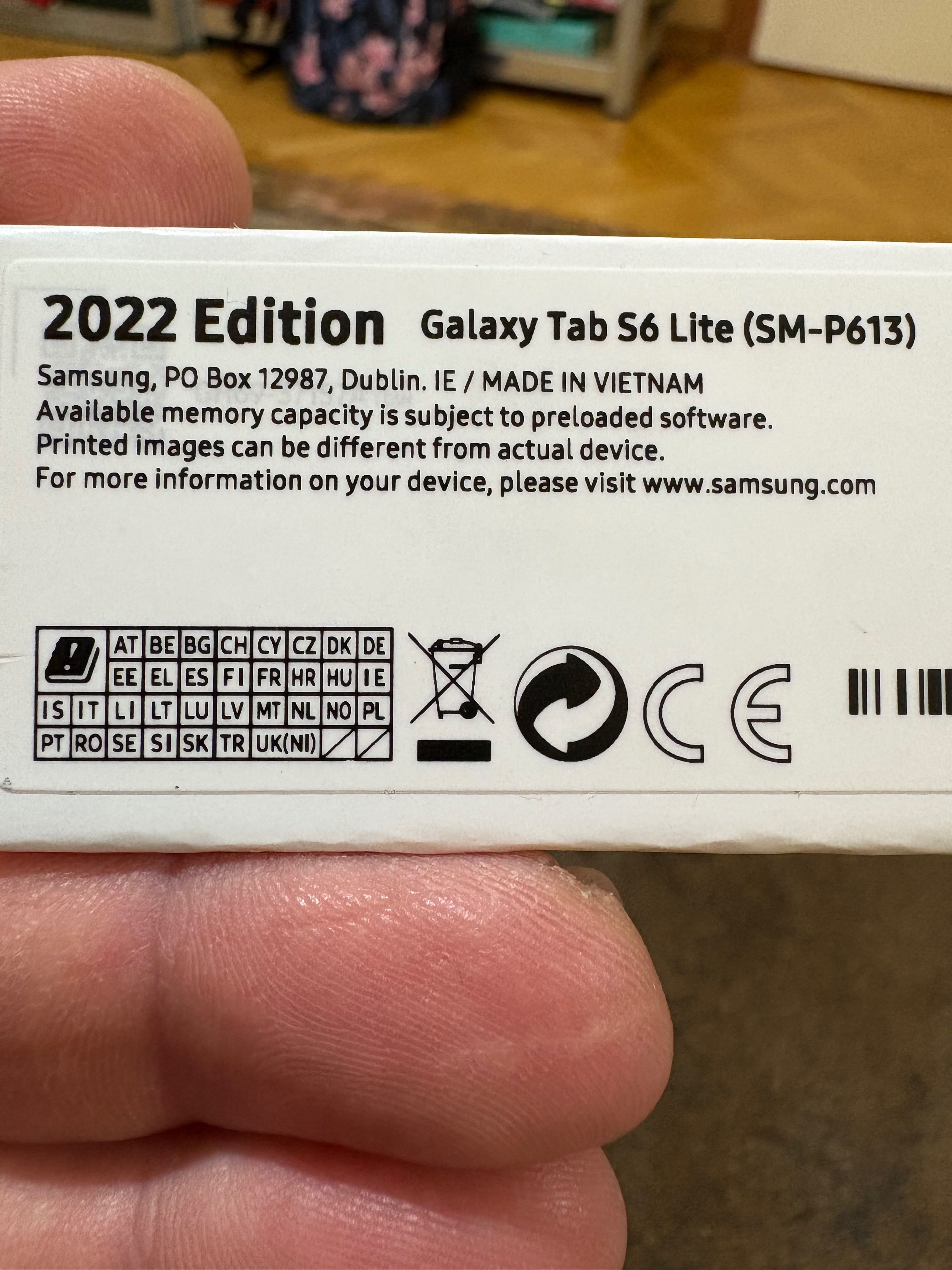 Таблет Samsung galaxy tab s6 lite 64gb