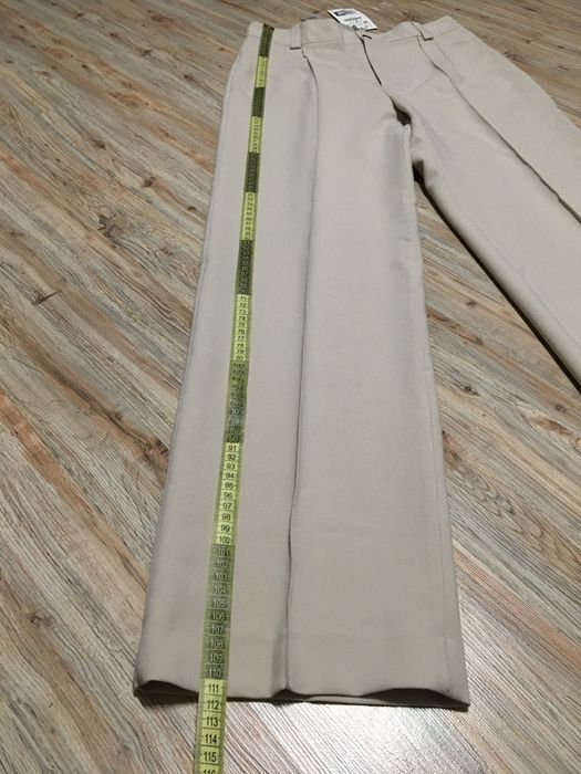 Pantaloni bej Zara The Francoise Full Length