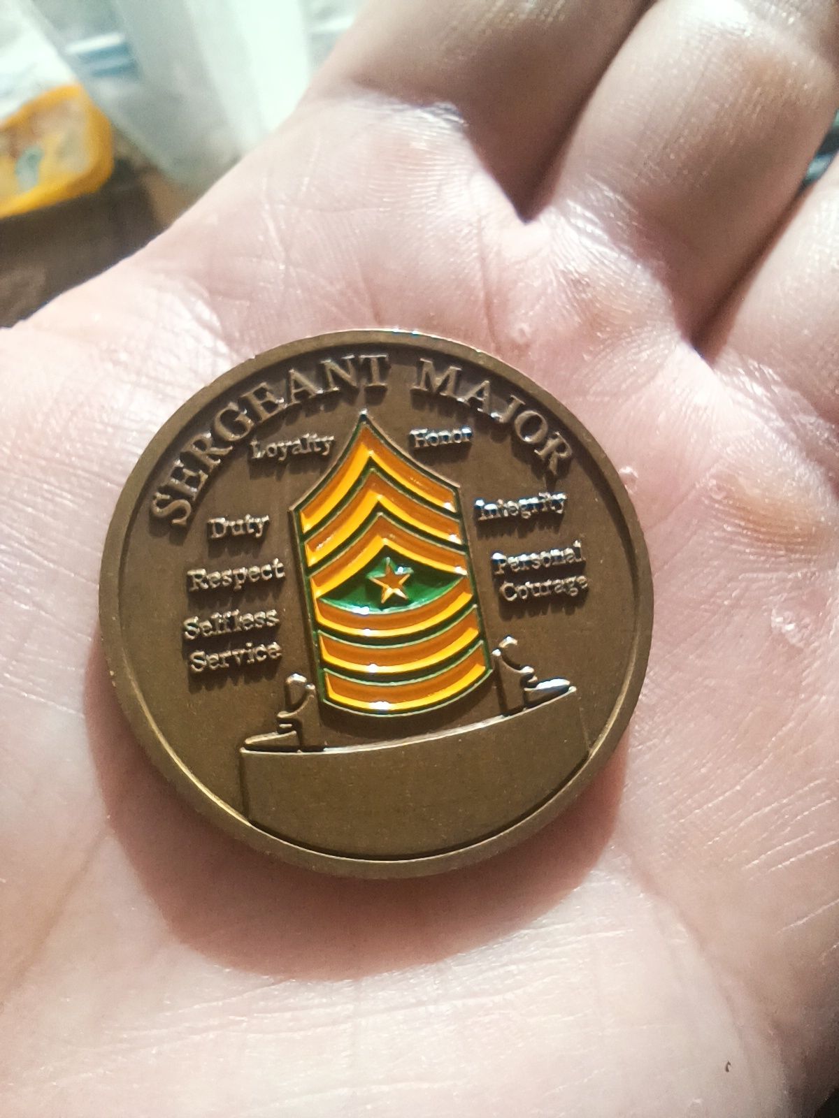 Продается уникальная монета Армии США