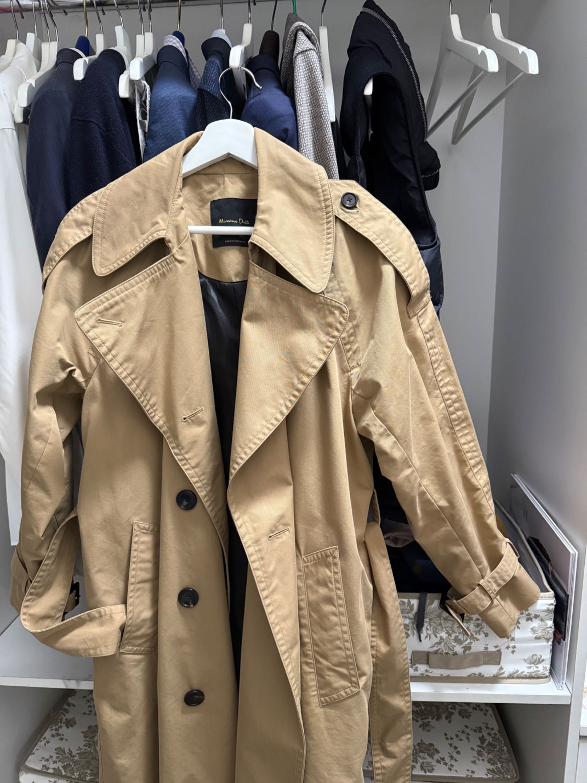 Плащ massimo dutti