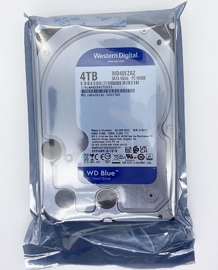 Хард диск WD Blue HDD 4TB/8TB