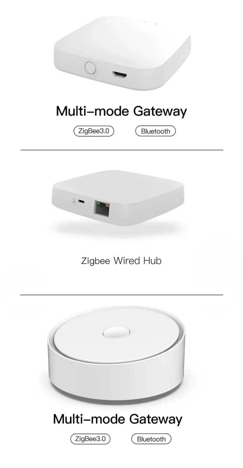 Управляющий компьютер умным домом (шлюз) Tuya ZigBee/Bluetooth/Lan