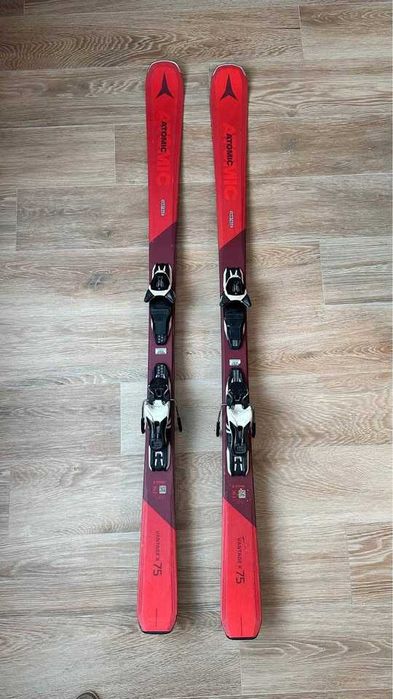 Schiuri cu legaturi Atomic Vantage X75 + 2 bete + husa --> sau separat