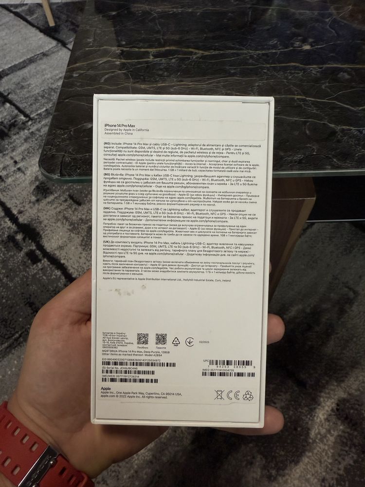 Iphone 14 Pro Max Deep Purple 128GB
