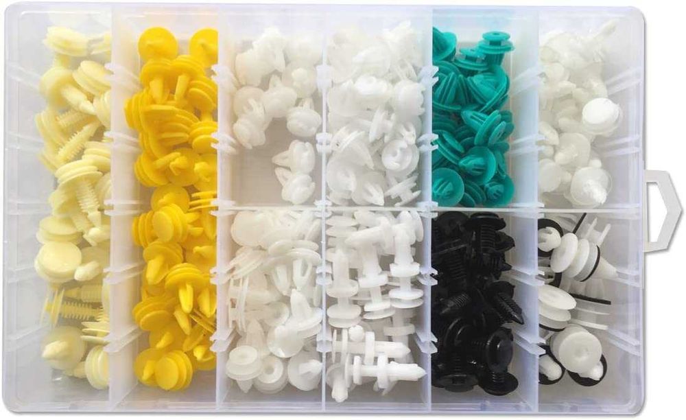 Комплект щипки за кори тапицерия за автомобил 210 части