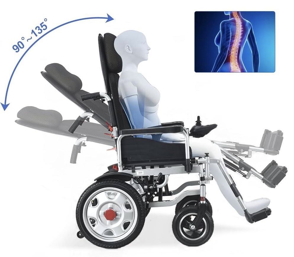 Scaun cu rotile electric pliabil - handicap