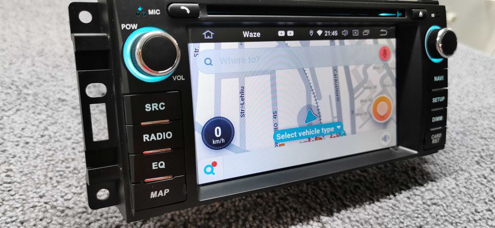 Navigatie Jeep,Dodge,Chrysler Android 10.0 OCTACORE 64 GB / 4gb