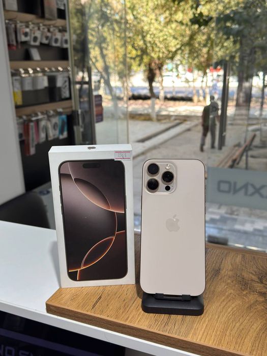 iPhone 16 pro max Desert titanium Dual sim