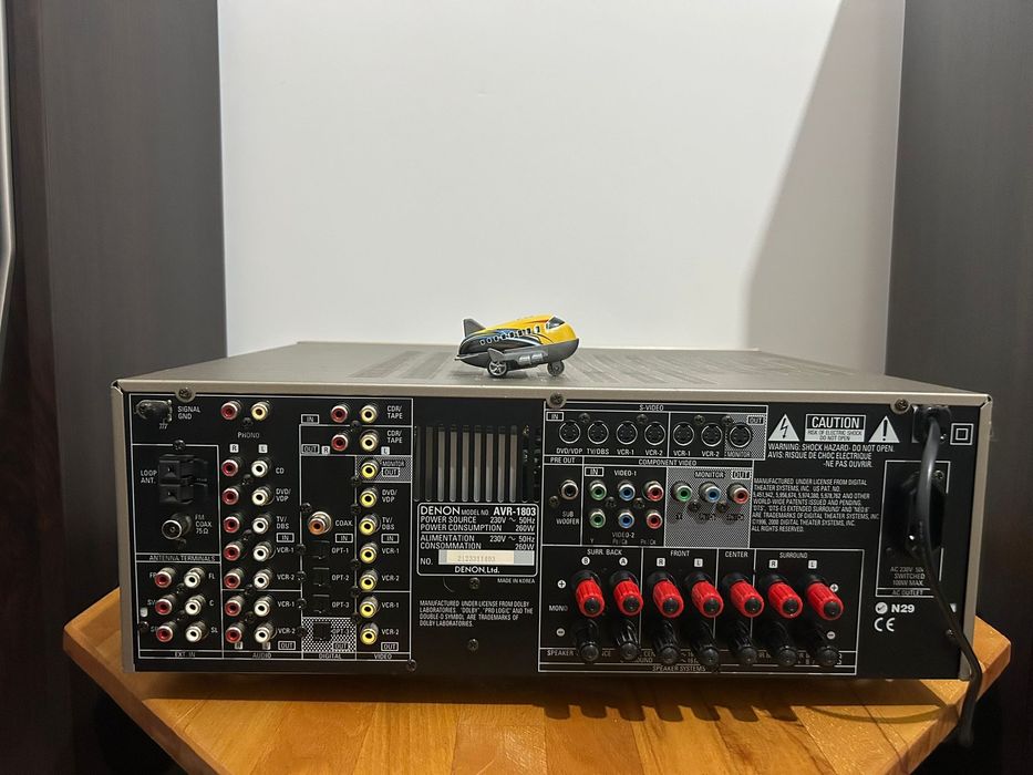 Denon AVR 1803 - Receiver Home Cinema/ 6 canale x 80W RMS