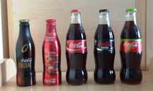 Coca Cola: Кока Кола колекционерски бутилки