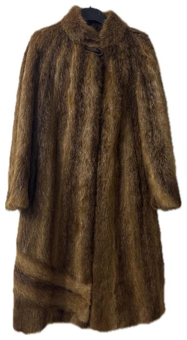 Haina  de lux din blana naturala vizon Viena