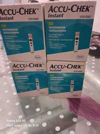Teste glicemie Accu Chek instant