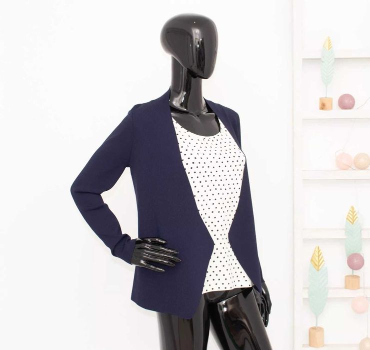 Escada Sport оригинална дамска жилетка без закопчаване коприна/памук М