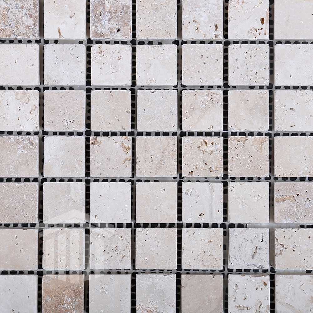 Mozaic Travertin Classic Antichizat 2.3×2.3x1cm