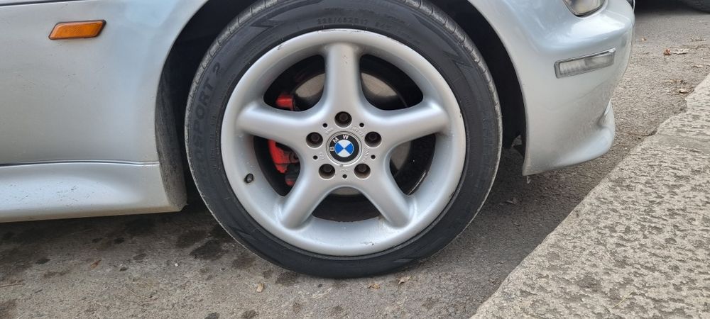 Jante 17" bmw z3 style 18 doua latimi 7.5j cu 8.5j