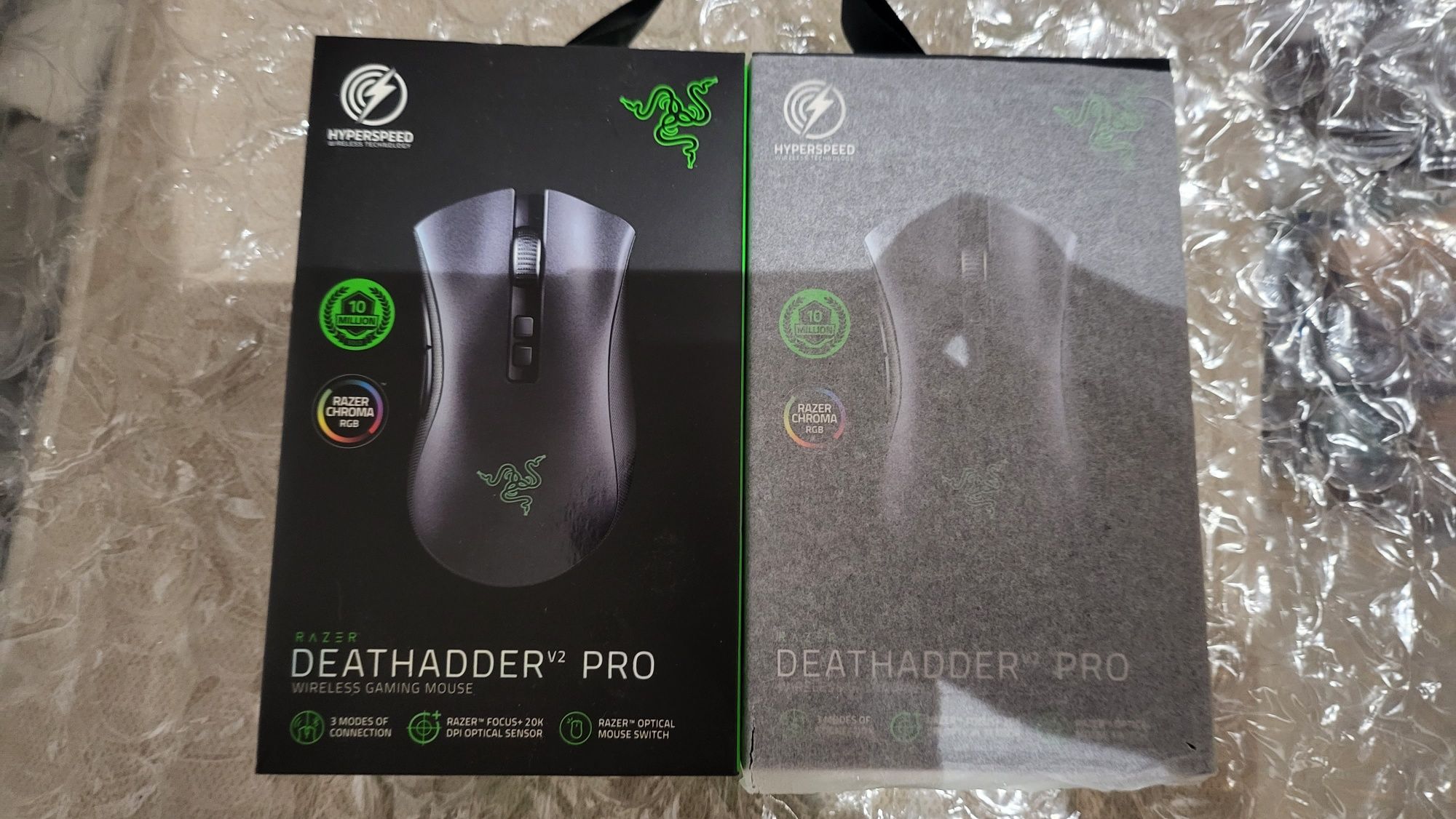 Гейминг мишка Razer - DeathAdder V2 Pro, черна