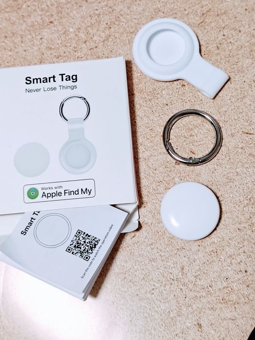 Smart tag cu husă silicon detașabilă pentru iPhone, Apple, iOS, gps