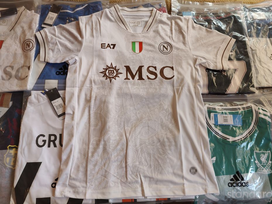 Футболни тениски Napoli 2025/2026 втори екип