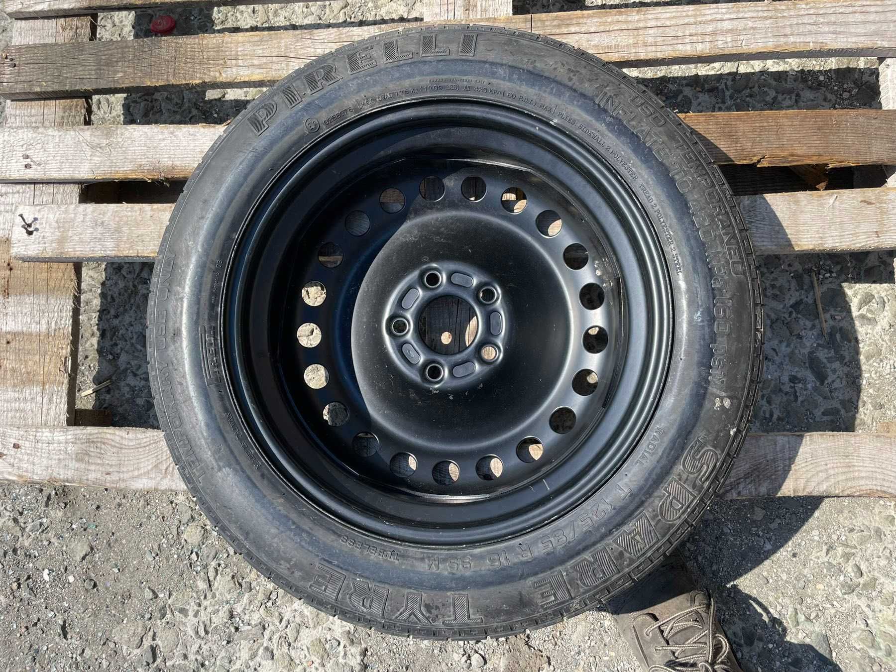 16 резервна джанта патерица 5х108 FORD Mondeo C Max 125/85/16