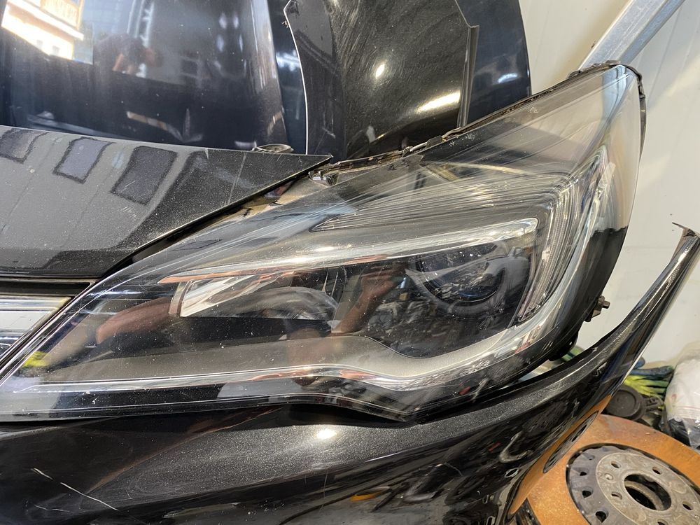Fata completa Opel Astra K 2016 capota bara far led aripa radiator