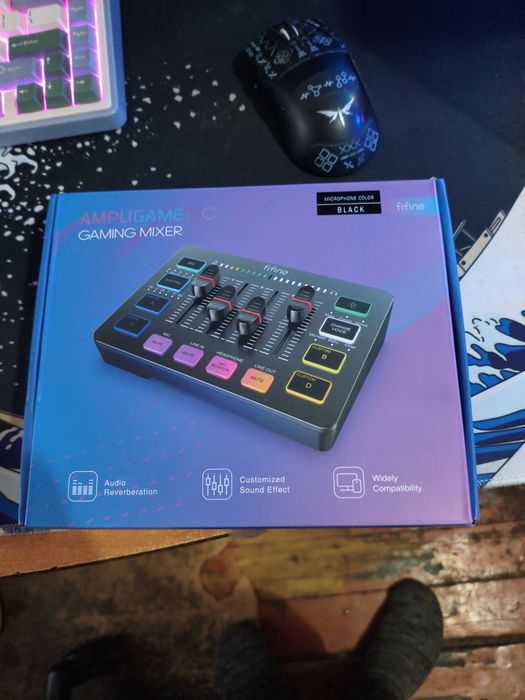 Звуковая карта-микшер Fifine SC3