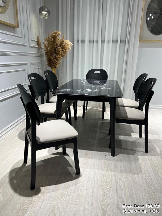 Кухонный столы и стулья. Обеденный стол для кухни. Ас үй стол орындық