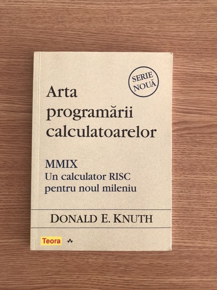 Arta Programarii Calculatoarelor