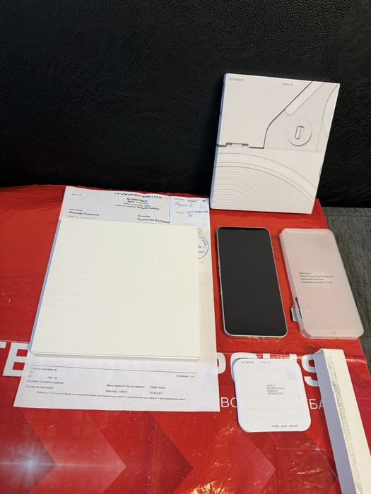 КАТО НОВ 256GB Nothing Phone 2 5G Технополис Гаранция 2026 White