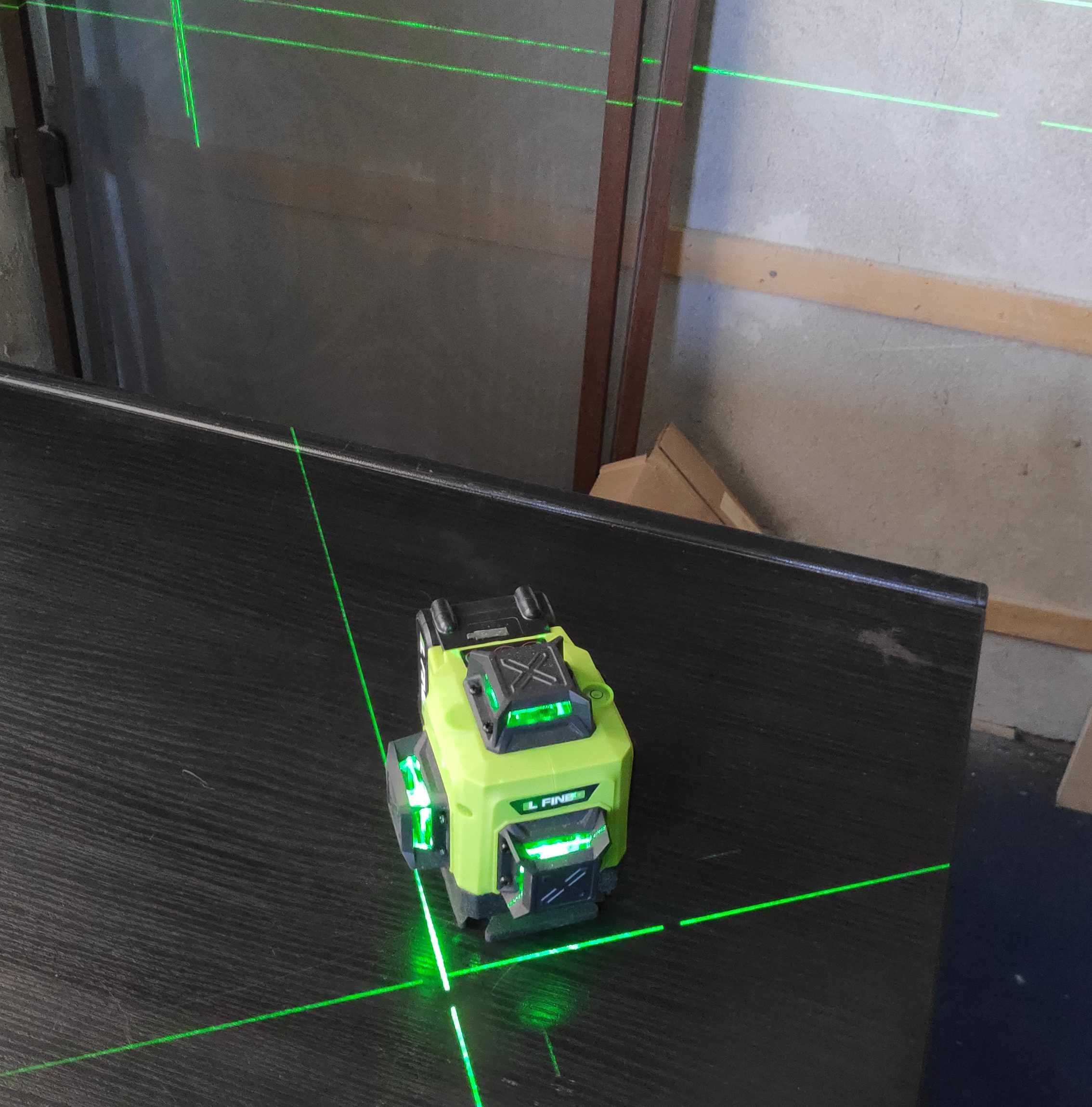 LFINE 4D лазерен нивелир 16 линии 360°