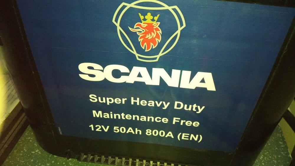 Акумулатор AGM 50/800 A. Scania