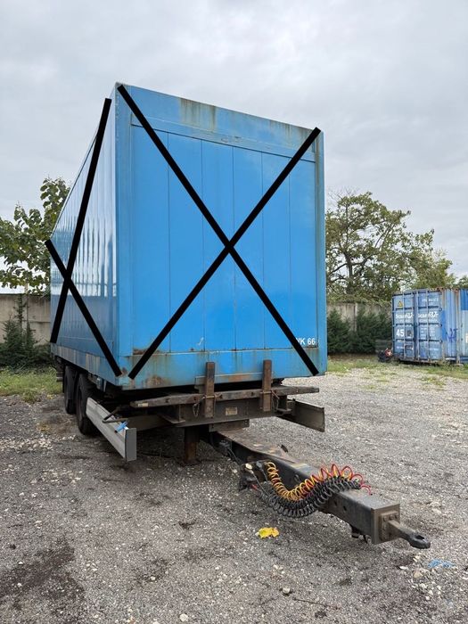 Remorca container BDF Krone roti 435/50 R 19.5