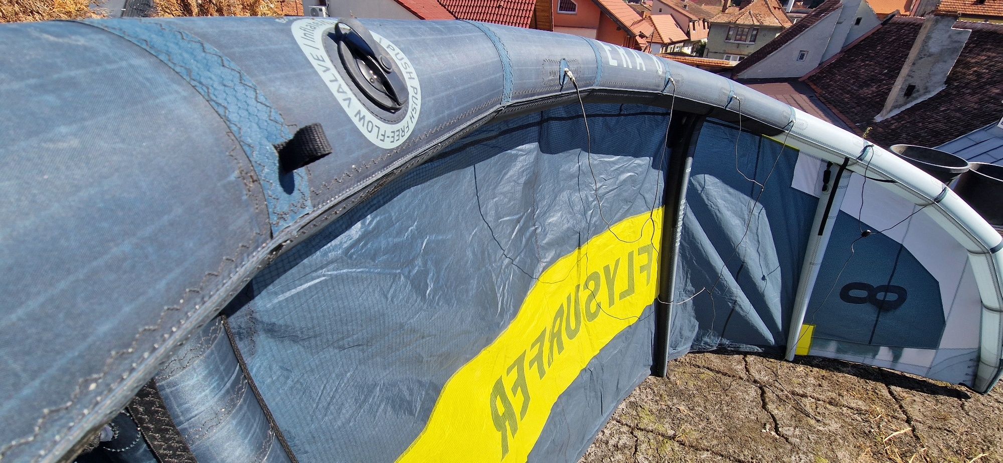 Kite Flysurfer Era 8m cu bara
