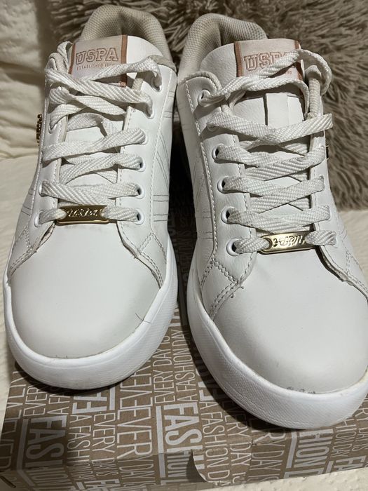Дамски кецове USPA ,бял цвят