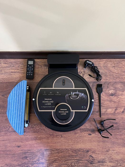 Прахосмукачка робот Taurus Homeland Laser, За Сухо и Мокро Почистване