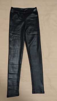 Pantaloni termici, imitație piele XS